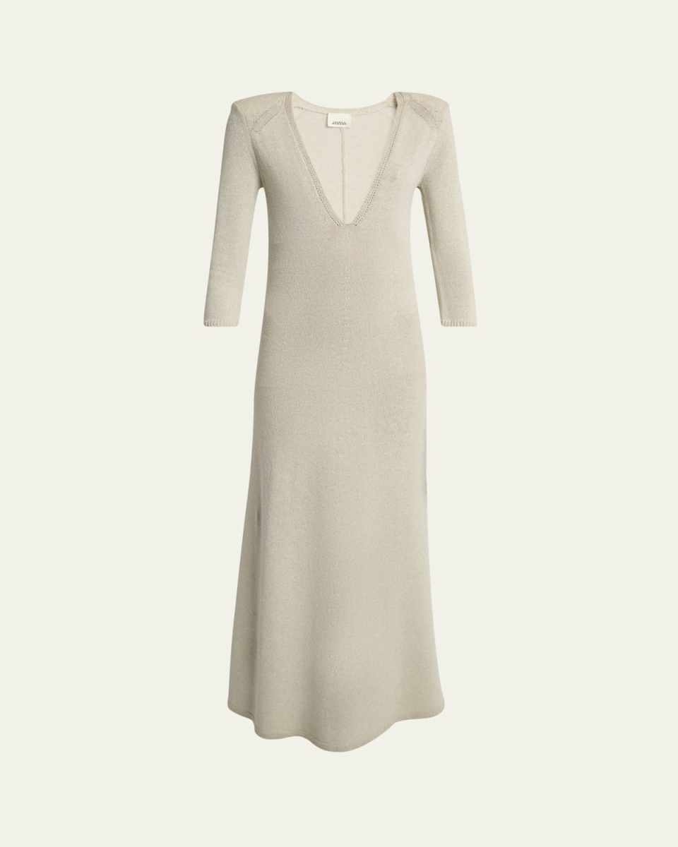 Salina Fluid Tailoring Wool Dress